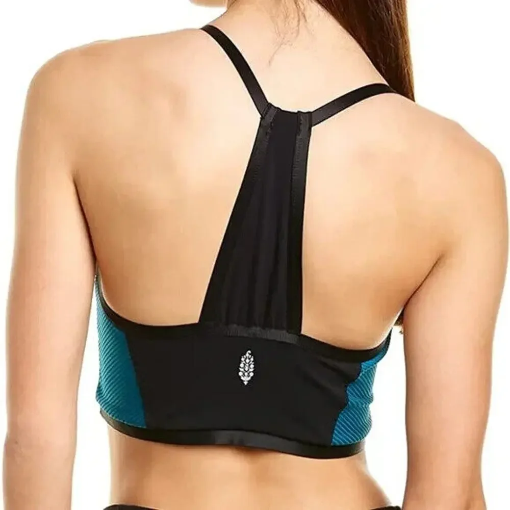 FP Movement by Free People Ticket To Paradise Colorblock Sports Bra NEW Large